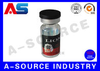 Anpassbare Aufkleberfarbe 10 ml / 2 ml Durchstechflaschen Etiketten Bodybuilding Für Laboruntersuchungen