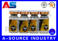 Pharmazeutische Laborversuch-Lösungs-kundenspezifisches Eigenmarken-Wasser-Flaschen-Aufkleber-Entwurfs-Schablonen-Drucken