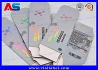 Phiole des Hologramm-10ml packt kundenspezifisches Kasten-Drucken für Tropfflaschen ein