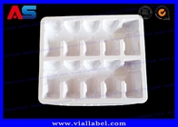 2 ml 10 Phiolen Kunststoff-Blisterschale, Medikamenten-Kunststoff-Phiolenschalen weiß