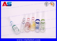 Sus tanon klare pharmazeutische Glasampulle mit Ringen 1ml 2ml 3ml 5ml 6ml 10ml
