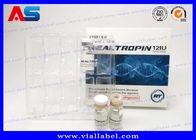 Pharmazeutischer Designdruck Somatropina Hcg 2ml Vial Box Verpackung mit Etikett