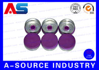 Des ISO-Zustimmungs-Purpur-20mm des leichten Schlages leichter Schlag der Spitzen-Kappen-pharmazeutischer Flaschen-10ml weg von den Phiolen-Kappen