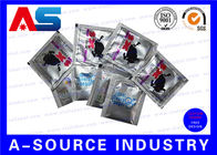 Kundenspezifische Druckfolien-Taschen mit Reißverschluss, die für pharmazeutisches Peptide-Mundpillen verpacken