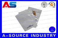 Kundenspezifische Druckfolien-Taschen mit Reißverschluss, die für pharmazeutisches Peptide-Mundpillen verpacken