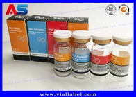 Etiketten Druck 10 ml Fläschchenboxen für pharmazeutische CBD Öl ätherische Öle E-Liquid