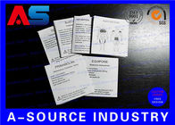 Kundenspezifische Broschüre Peptide-Apotheke Paperfly faltete Broschüren-Drucken für Beschreibung Testosteron Cypionate 250mg