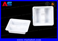 Weißfarbiger Kunststoffbehälter zur Aufbewahrung von 2 × 2 ml Durchstechflasche für Semaglutide Verpackung MOQ 100 Stück