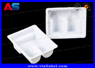 Weißfarbiger Kunststoffbehälter zur Aufbewahrung von 2 × 2 ml Durchstechflasche für Semaglutide Verpackung MOQ 100 Stück