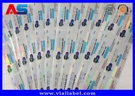 Euro-Gen Rx Deisgn pharmazeutisches Verpacken blauen Kastens Primobolan 10ml Vial Boxes Laser Holographite Printing