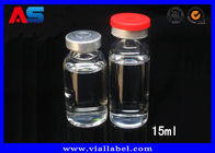 Blaue/weiße/schwarze pharmazeutische röhrenförmige kleine Glasbehälter 3ml 15ml mit Deckeln