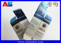 40*40*70mm pharmazeutisches Verpacken-Kasten-kleines Pillen-Kasten-Goldfolien-metallisches Drucken für injizierbare Peptidee