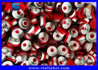Roter leichter Schlag des Aluminium-20mm weg Kappen-Chemie-von den pharmazeutischen Aluminiumflaschenkapseln