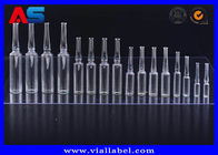 Kundenspezifische Druckeinspritzung Mini Clear Glass Ampoules 1ml 2ml 3ml 5ml 10ml 20ml