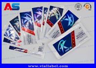 Serum 10ml Vial Labels Design Pharmaceutical Packaging für sterile Einspritzungs-Testosteron-Propionats-Flaschen