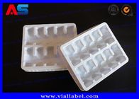 Apotheke weiße Blase Tray Of PVC-60C 10 Phiolen 2ml