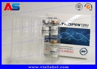 Kundenspezifische pharmazeutische Phiolen HCG Hcg tapezieren Verpackenverpackenkästen der kastenmedizin
