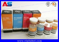 Laser-Hologramm-Material pharmazeutische Einspritzungs-Medikations-Glas-Vial Labels-25x60mm