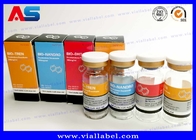 Pharmazeutische Flasche Testosteron Cypionate beschriftet 25x60mm ISO bestätigt