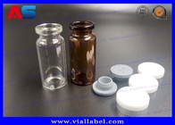 Flaschen-purpurroter leichter Schlag der Phiolen-10mL weg von der gravierten Kappe fertigen für sterile Apotheke kundenspezifisch an