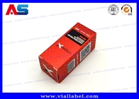 Phiole des Heilkunde-Karton-Kasten-10ml packt glatten Kasten CMYK regelmäßiges Druckein