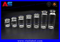 Apotheken-Glasflaschen 10ML genehmigten Bio-CMYK Druckmit Deckeln ISO19001-2008