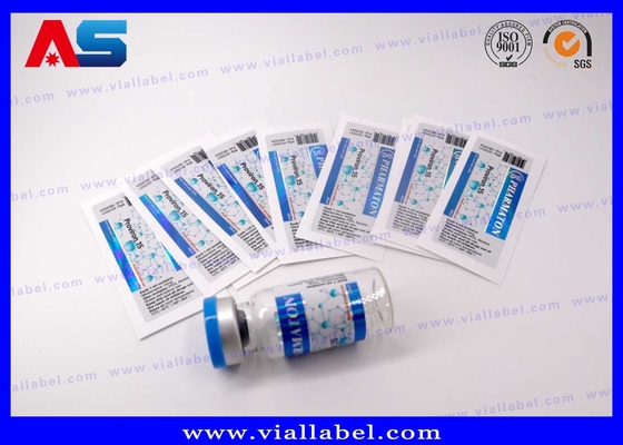 Glasflaschen-Peptid-Umbau-Drucken, ganz eigenhändig geschriebe Etiketten der Flasche 10ml