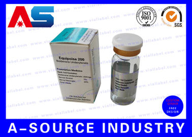 Peptide-pharmazeutische Phiole 10ml beschriftet, 4C druckend farbenreich, imprägniern