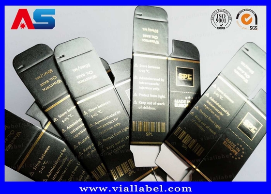 Peptide Papierverpackung, Peptid-Box für 1 ml Ampulle und Durchstechflasche 2 ml-Boxen für 10 ml Durchstechflaschen