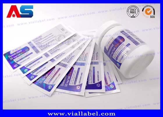 Druckte RAD-140 Tabletten Flaschenetikette Maßgeschneiderte Pille Flasche Aufkleber Druckerei