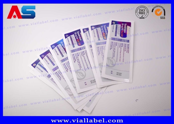 Custom Peptides Human Growth Private Label Aufkleber für Arzneimittel 10 ml Durchstechflaschen