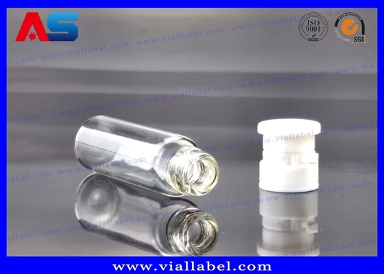 Schönheitsöle 2 ml 3 ml 5 ml 10 ml Verschlussoberfläche Kleine Glasflaschen mit leicht abziehbarer Kappe