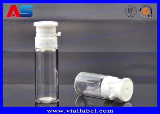 Schönheitsöle 2 ml 3 ml 5 ml 10 ml Verschlussoberfläche Kleine Glasflaschen mit leicht abziehbarer Kappe