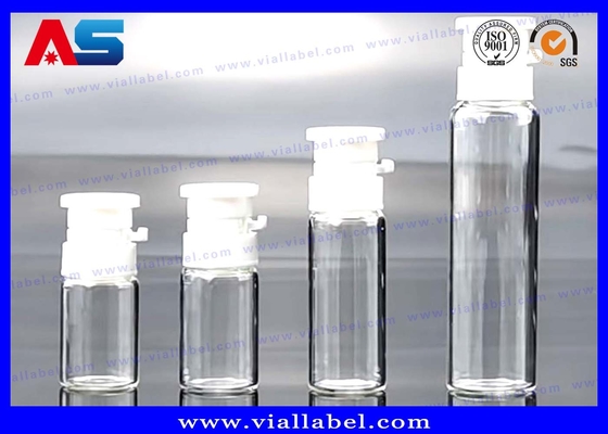 Schönheitsöle 2 ml 3 ml 5 ml 10 ml Verschlussoberfläche Kleine Glasflaschen mit leicht abziehbarer Kappe