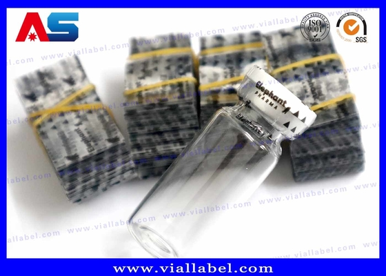 Schrumpfschlauchetikett aus PETG/PVC für die Versiegelung von 10-ml-Glas- oder Plastikflaschenverschlüssen