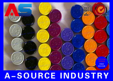 10 ml Durchstechflaschen Flaschen Lila Flip Off Cap Gravierter Custom Design Für Sterile Apotheke Durchstechflasche Flip Off Caps