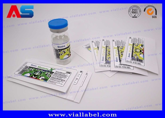 Peptidflaschen Arzneimitteletikett Druck Melanotan 2 4C für 2 ml Durchstechflasche