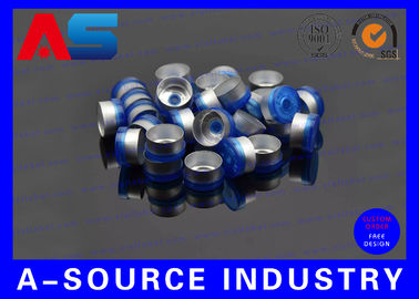 Flip-off-Flaschenkappen 10 ml Chemie Pharmazeutische Flaschen 20 mm Blaue Flip-Top-Kappen ISO 9001 Zulassung