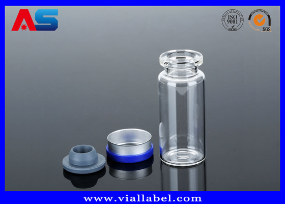 Pharmazeutische Laborglaswaren Leere Glasflaschen Tropffflaschen und Plastikkappen 10 ml kleine Glasflaschen