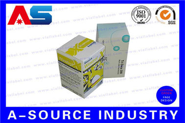 Glossy / Matt Bio Custom 10 ml Durchstechflasche Karton Umzugskisten für Laboruntersuchungen