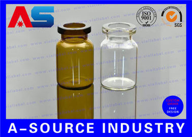 Durchsichtige Flaschen 10 ml Kleine Glasflaschen 24 mm Breite 45 mm Höhe Verwendung für BIO Test 2 ml Glasflaschen