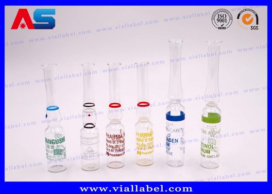 Hochpermeable Hyaluronsäure 1ml / 2ml Druckampulle Transparente Glasflaschenlösung