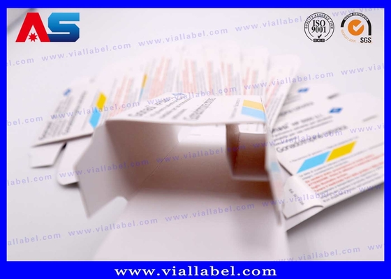 Persönliche Glasflasche Papier 10 ml Durchstechflaschen für Pregnyl Hcg Pharmazeutische Verpackungskiste
