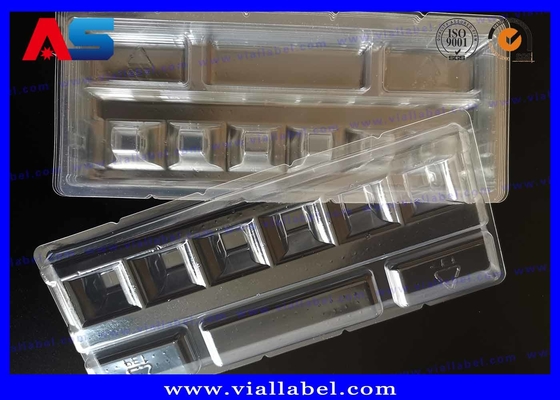 Personalisierte medizinische 2 ml Durchstechflasche Plastikverpackung PET Blasenampulle Glasflasche Apotheke Hersteller