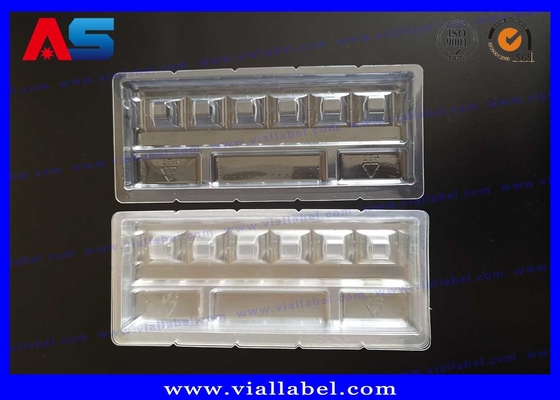 Personalisierte medizinische 2 ml Durchstechflasche Plastikverpackung PET Blasenampulle Glasflasche Apotheke Hersteller