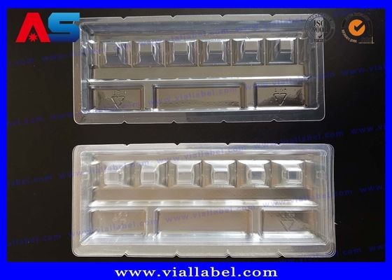 Personalisierte medizinische 2 ml Durchstechflasche Plastikverpackung PET Blasenampulle Glasflasche Apotheke Hersteller