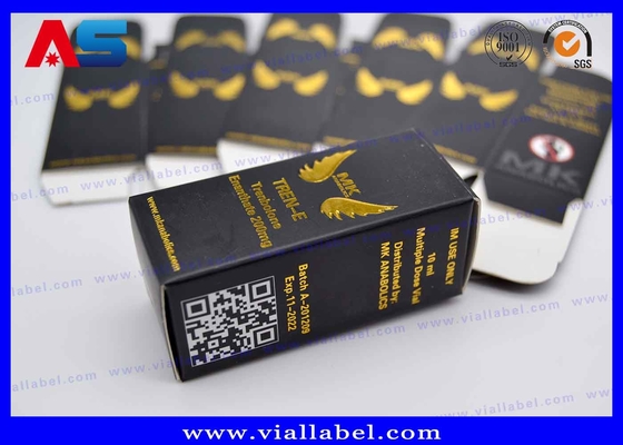 Maßgeschneiderte 10 ml Durchstechflaschen mit Matt- und glänzender Lamination
