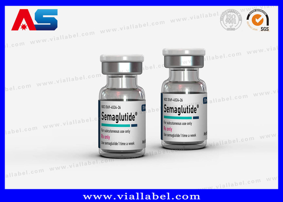 Personalisierte Semaglutide Personalisierte kleine Flaschenetiketten für Injektionsöle