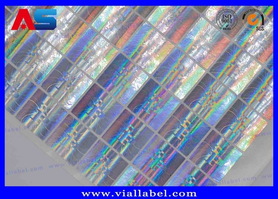Holographische Aufkleber 10-40mm Silber / Gold / Grün / Blau