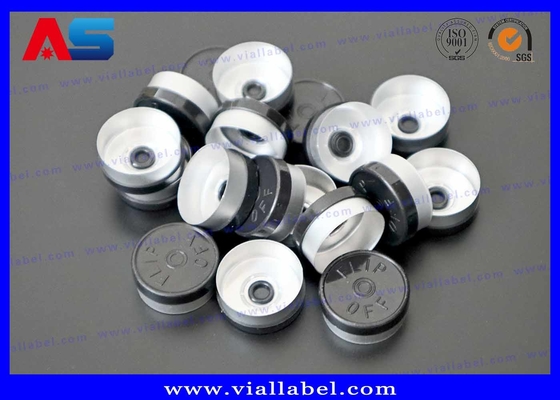 Anpassbare 20mm Aluminium-Kunststoff-Flaschenkappen Mehrfarbige umweltfreundliche Voll- und Tear-Optionen